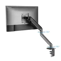 TooQ DB4032TNR-G soporte para monitor 81,3 cm (32'') Escritorio Negro