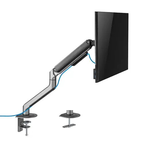 TooQ DB4032TNR-G soporte para monitor 81,3 cm (32'') Escritorio Negro