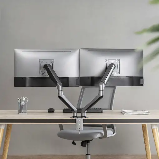 TooQ DB4132TNR-G soporte para monitor 81,3 cm (32'') Escritorio Negro