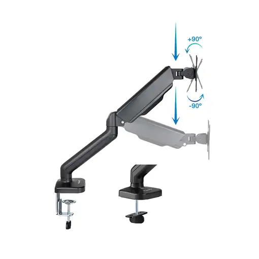 TooQ Soporte de Mesa para Pantalla 17''-32'', Negro