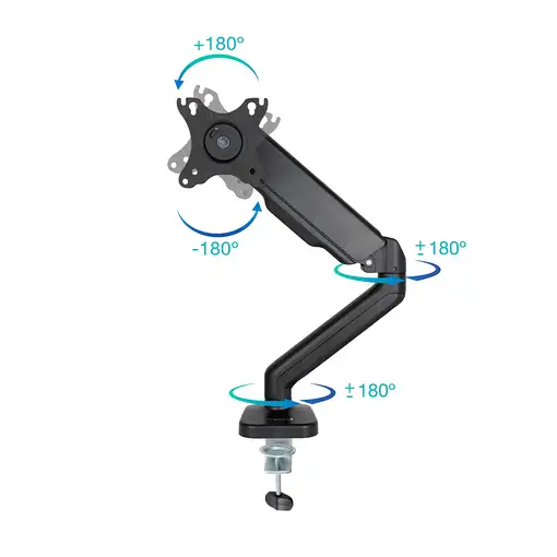 TooQ Soporte de Mesa para Pantalla 17''-32'', Negro