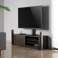 AISENS Soporte de Mesa ECO Giratorio para Monitor/TV 40Kg de 37-70, Negro