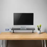 Ewent EW1546 soporte para monitor 86,4 cm (34'') Escritorio Negro