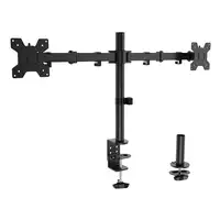 AISENS Soporte de mesa eco giratorio e inclinable para monitor/TV 10kg (3 Pivotes,