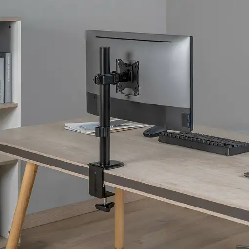 AISENS Soporte de mesa eco giratorio e inclinable para Monitor/tv 9kg de 17-32, Ne