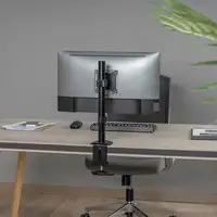 AISENS Soporte de mesa eco giratorio e inclinable para Monitor/tv 9kg de 17-32, Ne