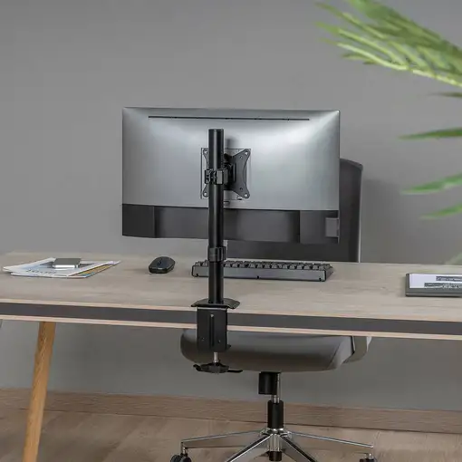 AISENS Soporte de mesa eco giratorio e inclinable para Monitor/tv 9kg de 17-32, Ne