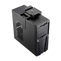 AISENS Soporte Giratorio y Altura Personalizable para CPU por Debajo de Escritorio
