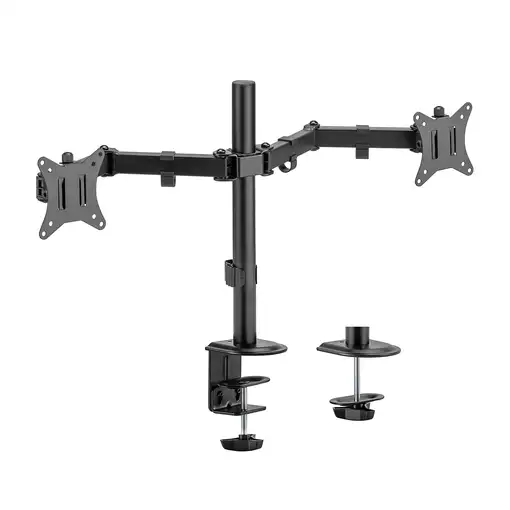 AISENS Soporte de Mesa ECO Giratorio e Inclinable para Monitor/TV 9Kg (3 Pivotes,