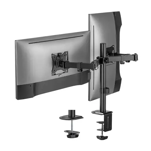 AISENS Soporte de Mesa ECO Giratorio e Inclinable para Monitor/TV 9Kg (3 Pivotes,