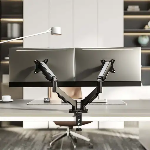 AISENS Soporte de Mesa Eco Contrapeso Giratorio e Inclinable para Monitor/TV 9KG (