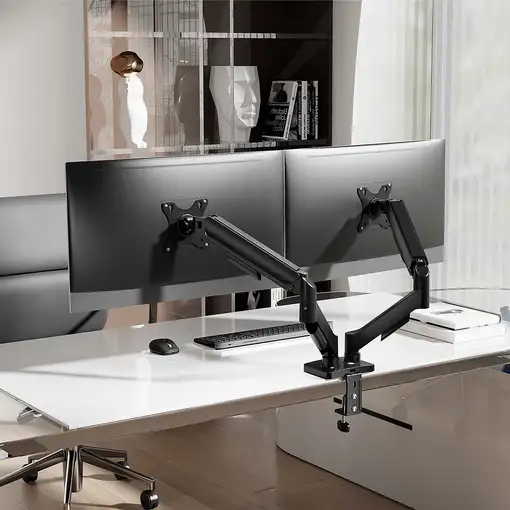 AISENS Soporte de Mesa Eco Contrapeso Giratorio e Inclinable para Monitor/TV 9KG (