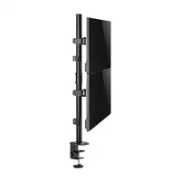 AISENS Soporte de mesa eco giratorio e inclinable para 2 Monitor/TV 9kg de 17-32,