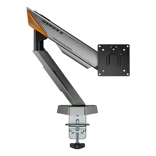 AISENS DT49TSRRGB-347 soporte para monitor 124,5 cm (49'') Escritorio Negro, Gris