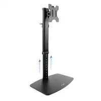 TooQ DB1127TN-B soporte para monitor 68,6 cm (27'') Escritorio Negro