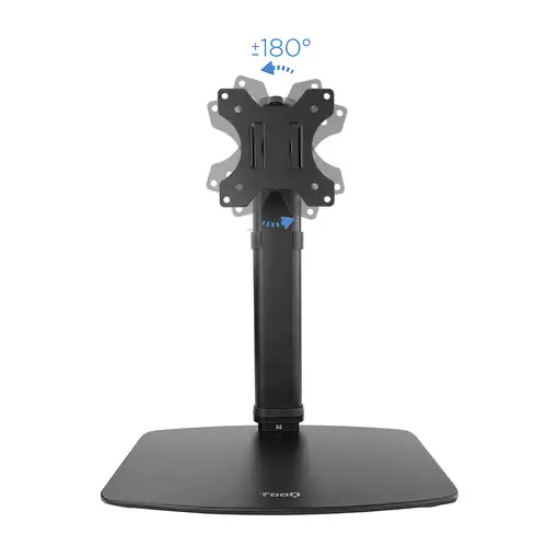 TooQ DB1127TN-B soporte para monitor 68,6 cm (27'') Escritorio Negro