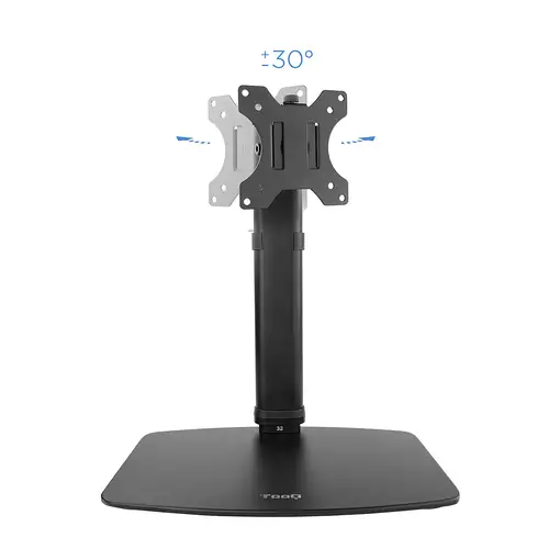 TooQ DB1127TN-B soporte para monitor 68,6 cm (27'') Escritorio Negro