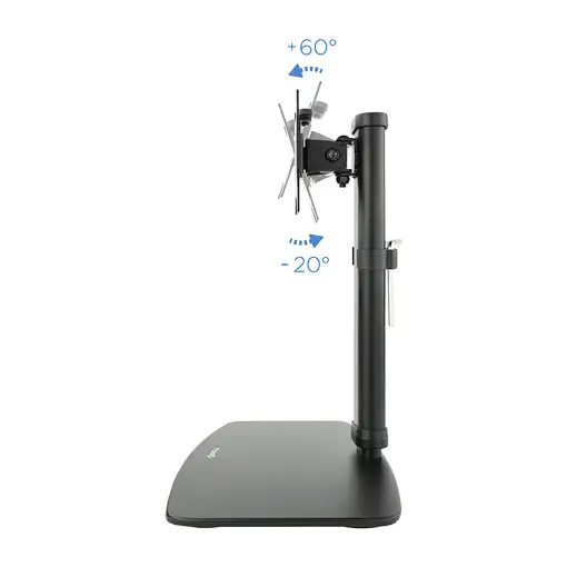 TooQ DB1127TN-B soporte para monitor 68,6 cm (27'') Escritorio Negro