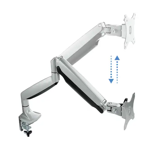 TooQ Soporte de Mesa Giratorio e Inclinable para Pantalla (Monitor / TV Plasma / L