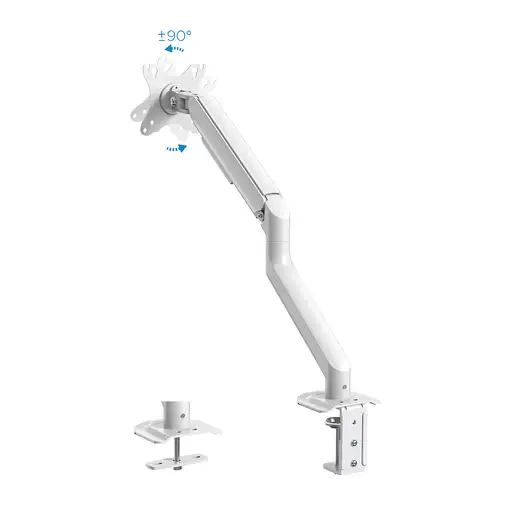TooQ DB4032TNR-W soporte para monitor 81,3 cm (32'') Escritorio Blanco