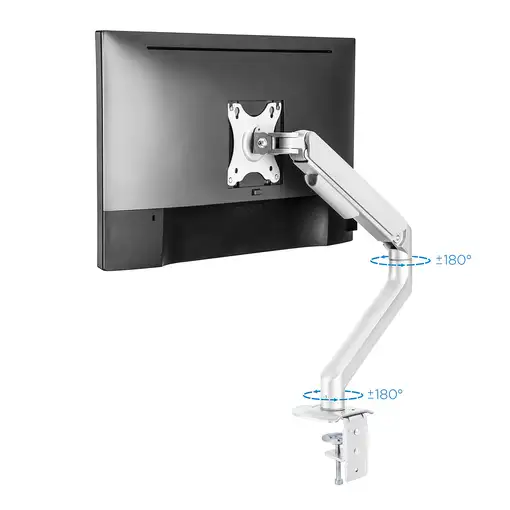 TooQ DB4032TNR-W soporte para monitor 81,3 cm (32'') Escritorio Blanco