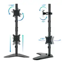 TooQ DB1703TNV-B soporte para monitor 81,3 cm (32'') Escritorio Negro