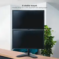 TooQ DB1703TNV-B soporte para monitor 81,3 cm (32'') Escritorio Negro