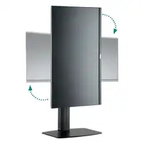 Ewent EW1537 soporte para monitor 81,3 cm (32'') Escritorio Negro