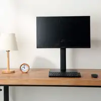 Ewent EW1537 soporte para monitor 81,3 cm (32'') Escritorio Negro