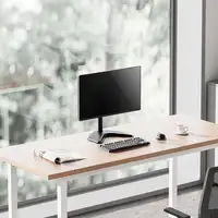 AISENS Soporte de mesa con peana eco giratorio e inclinable para monitor/TV 10kg d