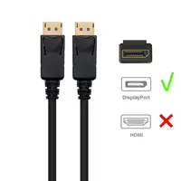 Ewent EC1411 cable DisplayPort 2 m Negro