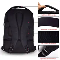 Ewent EW2529 maletines para portátil 43,9 cm (17.3'') Mochila Negro