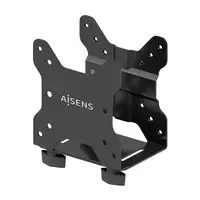 AISENS Soporte Versátil de Instalación para Mini PC, Negro