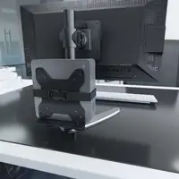 AISENS Soporte Versátil de Instalación para Mini PC, Negro