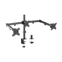 AISENS Soporte De Mesa Eco Giratorio E Inclinable Para 3 Monitores 7kg (3 Pivotes,