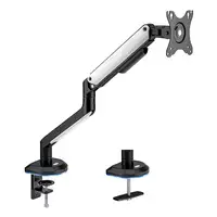 AISENS Soporte De Mesa RGB Gaming Contrapeso Giratorio E Inclinable Para Monitor/T