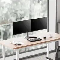 AISENS Soporte de mesa con peana eco giratorio e inclinable para monitor/TV 10kg (