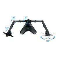TooQ DB1702TN-B soporte para monitor 81,3 cm (32'') Escritorio Negro