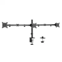Ewent EW1513 soporte para monitor 68,6 cm (27'') Escritorio Negro
