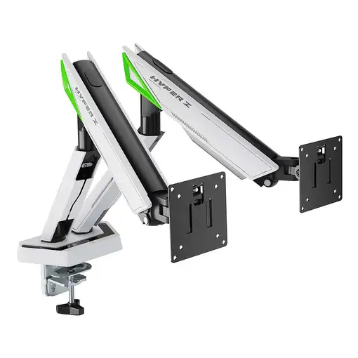 AISENS DT38TSR-345 soporte para monitor 96,5 cm (38'') Escritorio Negro, Blanco