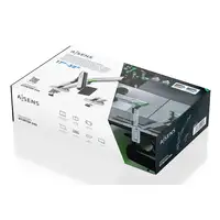 AISENS DT38TSR-345 soporte para monitor 96,5 cm (38'') Escritorio Negro, Blanco
