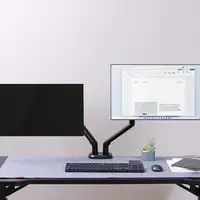 AISENS Soporte De Mesa RGB Gaming Contrapeso Giratorio E Inclinable Para Monitor/T
