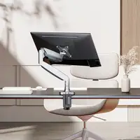 Ewent EW1527 soporte para monitor 124,5 cm (49'') Escritorio Plata