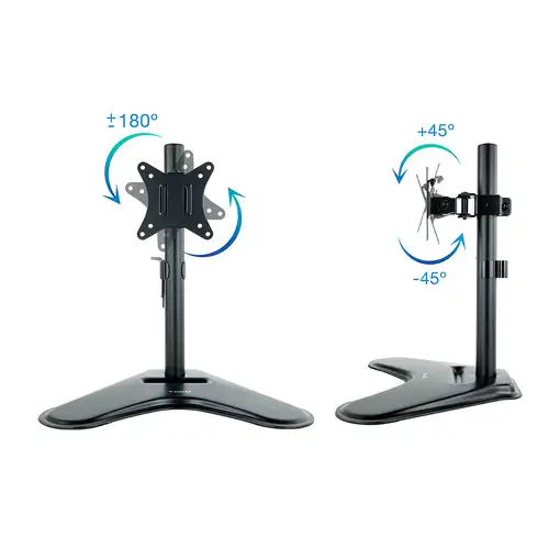 TooQ DB1701TN-B soporte para monitor 81,3 cm (32'') Escritorio Negro