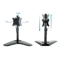 TooQ DB1701TN-B soporte para monitor 81,3 cm (32'') Escritorio Negro