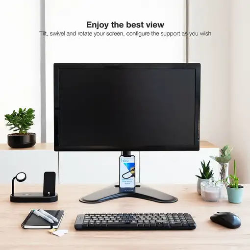 TooQ DB1701TN-B soporte para monitor 81,3 cm (32'') Escritorio Negro
