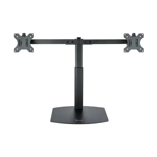 TooQ Soporte de mesa para 2 pantallas (monitor / plasma / LCD / LED) 17''-27''