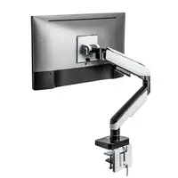 Ewent EW1509 soporte para monitor 124,5 cm (49'') Escritorio Negro, Blanco