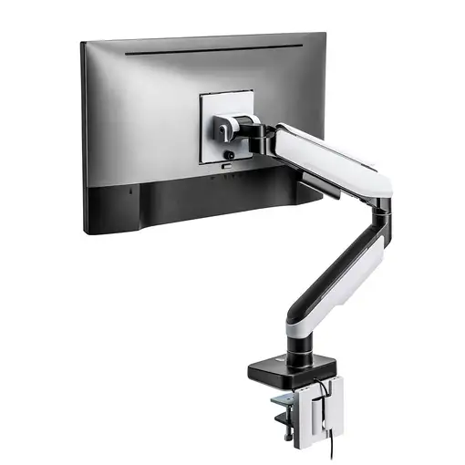 Ewent EW1509 soporte para monitor 124,5 cm (49'') Escritorio Negro, Blanco
