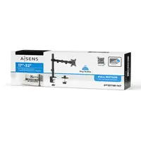 AISENS Soporte de Mesa ECO Giratorio e Inclinable para Monitor/TV 9Kg (3 Pivotes,